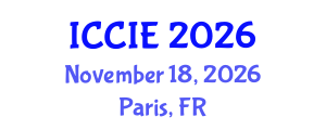 International Conference on Computer and Information Engineering (ICCIE) November 18, 2026 - Paris, France