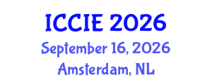 International Conference on Computer and Information Engineering (ICCIE) September 16, 2026 - Amsterdam, Netherlands