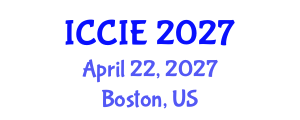 International Conference on Computer and Information Engineering (ICCIE) April 22, 2027 - Boston, United States International Conference on Computer and Information Engineering (ICCIE) April 22, 2027 - Boston, United States