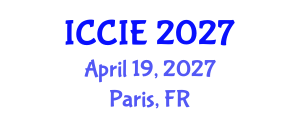 International Conference on Computer and Information Engineering (ICCIE) April 19, 2027 - Paris, France