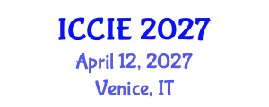 International Conference on Computer and Information Engineering (ICCIE) April 12, 2027 - Venice, Italy International Conference on Computer and Information Engineering (ICCIE) April 12, 2027 - Venice, Italy
