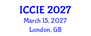 International Conference on Computer and Information Engineering (ICCIE) March 15, 2027 - London, United Kingdom