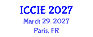 International Conference on Computer and Information Engineering (ICCIE) March 29, 2027 - Paris, France International Conference on Computer and Information Engineering (ICCIE) March 29, 2027 - Paris, France