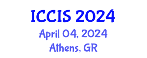 International Conference on Computer and Information Sciences (ICCIS) April 04, 2024 - Athens, Greece