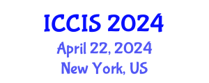 International Conference on Computer and Information Sciences (ICCIS) April 22, 2024 - New York, United States