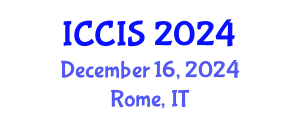 International Conference on Computer and Information Sciences (ICCIS) December 16, 2024 - Rome, Italy