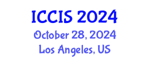 International Conference on Computer and Information Sciences (ICCIS) October 28, 2024 - Los Angeles, United States