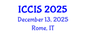 International Conference on Computer and Information Sciences (ICCIS) December 13, 2025 - Rome, Italy