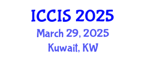 International Conference on Computer and Information Sciences (ICCIS) March 29, 2025 - Kuwait, Kuwait
