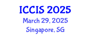 International Conference on Computer and Information Sciences (ICCIS) March 29, 2025 - Singapore, Singapore