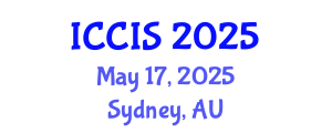 International Conference on Computer and Information Sciences (ICCIS) May 17, 2025 - Sydney, Australia