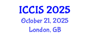 International Conference on Computer and Information Sciences (ICCIS) October 21, 2025 - London, United Kingdom