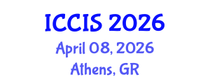 International Conference on Computer and Information Sciences (ICCIS) April 08, 2026 - Athens, Greece