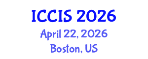 International Conference on Computer and Information Sciences (ICCIS) April 22, 2026 - Boston, United States