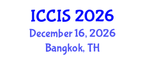 International Conference on Computer and Information Sciences (ICCIS) December 16, 2026 - Bangkok, Thailand International Conference on Computer and Information Sciences (ICCIS) December 16, 2026 - Bangkok, Thailand