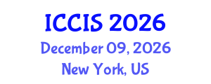 International Conference on Computer and Information Sciences (ICCIS) December 09, 2026 - New York, United States International Conference on Computer and Information Sciences (ICCIS) December 09, 2026 - New York, United States