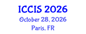 International Conference on Computer and Information Sciences (ICCIS) October 28, 2026 - Paris, France