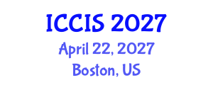International Conference on Computer and Information Sciences (ICCIS) April 22, 2027 - Boston, United States International Conference on Computer and Information Sciences (ICCIS) April 22, 2027 - Boston, United States