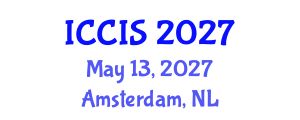 International Conference on Computer and Information Sciences (ICCIS) May 13, 2027 - Amsterdam, Netherlands International Conference on Computer and Information Sciences (ICCIS) May 13, 2027 - Amsterdam, Netherlands