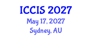 International Conference on Computer and Information Sciences (ICCIS) May 17, 2027 - Sydney, Australia International Conference on Computer and Information Sciences (ICCIS) May 17, 2027 - Sydney, Australia
