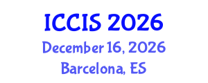 International Conference on Computer and Information Systems (ICCIS) December 16, 2026 - Barcelona, Spain