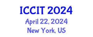 International Conference on Computer and Information Technology (ICCIT) April 22, 2024 - New York, United States