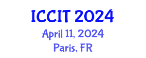 International Conference on Computer and Information Technology (ICCIT) April 11, 2024 - Paris, France