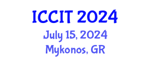 International Conference on Computer and Information Technology (ICCIT) July 15, 2024 - Mykonos, Greece