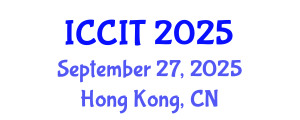 International Conference on Computer and Information Technology (ICCIT) September 27, 2025 - Hong Kong, China
