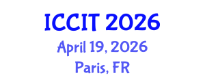 International Conference on Computer and Information Technology (ICCIT) April 19, 2026 - Paris, France