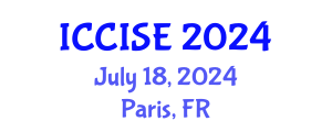 International Conference on Computer and Intelligent Systems Engineering (ICCISE) July 18, 2024 - Paris, France