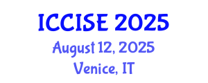 International Conference on Computer and Intelligent Systems Engineering (ICCISE) August 12, 2025 - Venice, Italy
