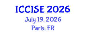 International Conference on Computer and Intelligent Systems Engineering (ICCISE) July 19, 2026 - Paris, France