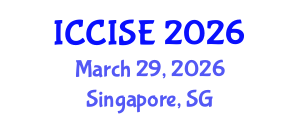 International Conference on Computer and Intelligent Systems Engineering (ICCISE) March 29, 2026 - Singapore, Singapore