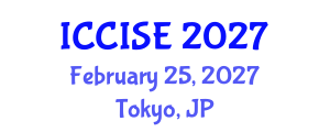 International Conference on Computer and Intelligent Systems Engineering (ICCISE) February 25, 2027 - Tokyo, Japan International Conference on Computer and Intelligent Systems Engineering (ICCISE) February 25, 2027 - Tokyo, Japan