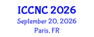 International Conference on Computer and Network Communications (ICCNC) September 20, 2026 - Paris, France