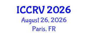 International Conference on Computer and Robot Vision (ICCRV) August 26, 2026 - Paris, France