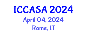International Conference on Computer Animation and Social Agents (ICCASA) April 04, 2024 - Rome, Italy