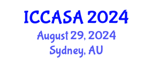 International Conference on Computer Animation and Social Agents (ICCASA) August 29, 2024 - Sydney, Australia