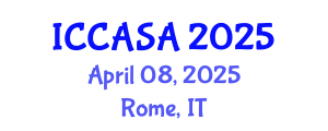 International Conference on Computer Animation and Social Agents (ICCASA) April 08, 2025 - Rome, Italy