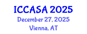 International Conference on Computer Animation and Social Agents (ICCASA) December 27, 2025 - Vienna, Austria