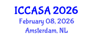 International Conference on Computer Animation and Social Agents (ICCASA) February 08, 2026 - Amsterdam, Netherlands