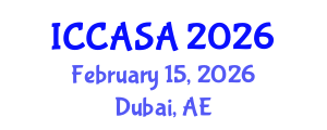 International Conference on Computer Animation and Social Agents (ICCASA) February 15, 2026 - Dubai, United Arab Emirates