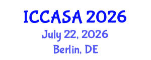 International Conference on Computer Animation and Social Agents (ICCASA) July 22, 2026 - Berlin, Germany