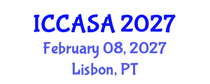 International Conference on Computer Animation and Social Agents (ICCASA) February 08, 2027 - Lisbon, Portugal International Conference on Computer Animation and Social Agents (ICCASA) February 08, 2027 - Lisbon, Portugal