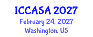 International Conference on Computer Animation and Social Agents (ICCASA) February 24, 2027 - Washington, United States International Conference on Computer Animation and Social Agents (ICCASA) February 24, 2027 - Washington, United States