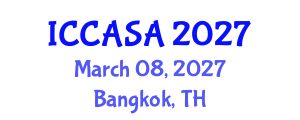 International Conference on Computer Animation and Social Agents (ICCASA) March 08, 2027 - Bangkok, Thailand