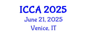International Conference on Computer Applications (ICCA) June 21, 2025 - Venice, Italy
