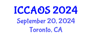 International Conference on Computer Architecture and Operating Systems (ICCAOS) September 20, 2024 - Toronto, Canada