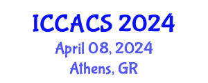 International Conference on Computer Architectures and Computer Systems (ICCACS) April 08, 2024 - Athens, Greece